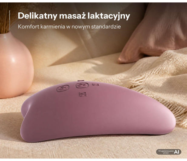 MOMCOZY Masażer laktacyjny A1, rozgrzewający i wibrujący, 1 szt. - 1594948 - zdjęcie 4